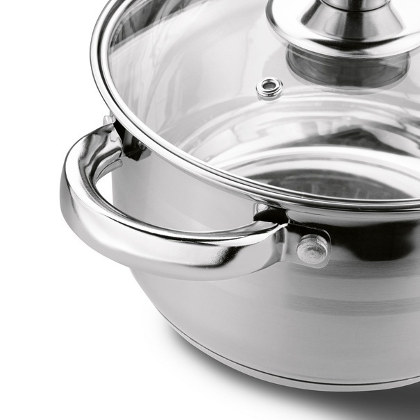 Zestaw garnk&oacute;w nierdzewnych Konighoffer Soler 10 element&oacute;w