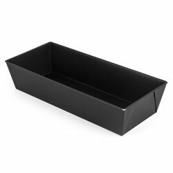 Blacha do pieczenia uniwersalna Spinwar 32 x 14 x 6 cm czarna
