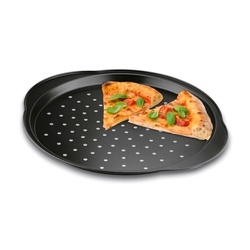 Blaszka do pizzy z uchwytami Konighoffer Black 37 x 33 cm