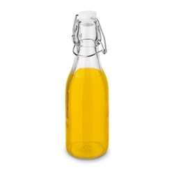 Butelka szklana z klipsem Tadar 250 ml okrągła