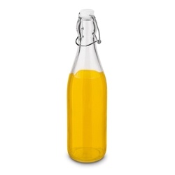 Butelka szklana z klipsem Tadar 500 ml okrągła