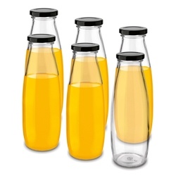 Butelki szklane z zakrętką Tadar Soczek 500 ml 6 sztuk