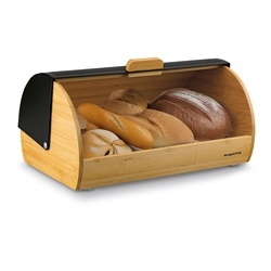 Chlebak bambusowy Konighoffer Fushion 36 x 22 x 17 cm czarny