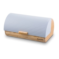 Chlebak bambusowy Konighoffer Fushion Blue 36 x 22 x 17 cm błękitny