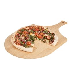 Deska do pizzy bambusowa z rączką Tadar 58,5 x 35 x 1,2 cm duża