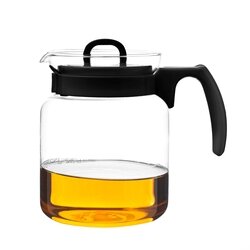 Dzbanek do kawy i herbaty szklany Tadar Ava 1,45 l czarny