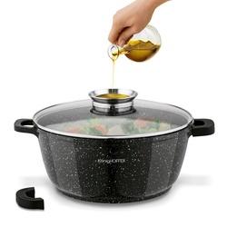 Garnek ceramiczny z aromatyzerem Konighoffer Kingstone 6,3 l na indukcję