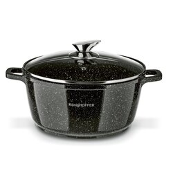 Garnek ceramiczny z pokrywką Konighoffer Kingstone 4,4 l na indukcję
