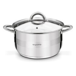 Garnek na indukcję ze stali nierdzewnej Konighoffer Faro 5,9 l