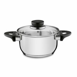 Garnek ze stali nierdzewnej Tadar Jumbo Basic 16 cm z pokrywką