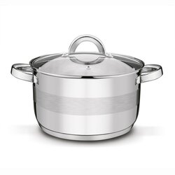 Garnek ze stali nierdzewnej Tadar Roger 22 cm indukcja