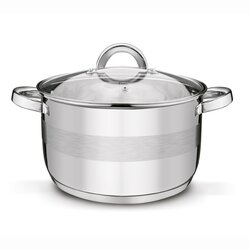 Garnek ze stali nierdzewnej Tadar Roger 24 cm indukcja