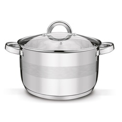 Garnek ze stali nierdzewnej Tadar Roger II 5,7 l