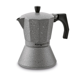 Kawiarka aluminiowa KonigHOFFER Grey Stone Marble 300 ml