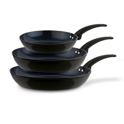 Komplet 3 patelni ceramicznych indukcyjnych Konighoffer Triste 20 cm 24 cm 28 cm