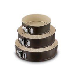 Komplet 3 tortownic z powłoką ceramiczną Tadar 20 cm 24 cm 28 cm