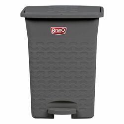 Kosz na śmieci z pedałem Branq Cotton 10 l szary