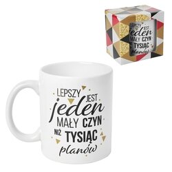 Kubek BGtech Lepszy jest jeden mały czyn 300 ml