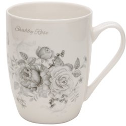 Kubek porcelanowy Tadar Shabby Rose 340 ml