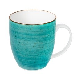 Kubek do kawy i herbaty porcelanowy Lubiana Boss 380 ml morski
