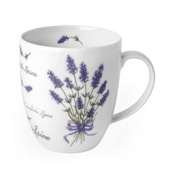 Kubek do kawy i herbaty porcelanowy Lubiana Filip Lawenda 380 ml