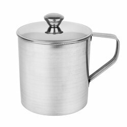 Kubek stalowy z pokrywką Tadar 600 ml