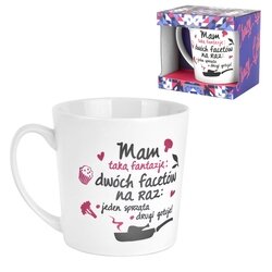 Kubek porcelanowy NBC BGtech Crazy girl mam fantazję 480 ml