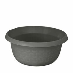 Miska plastikowa okrągła Branq Cotton 8 l szara