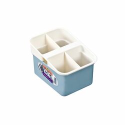 Ociekacz na sztućce 4-komorowy Great Plastic mix kolorów