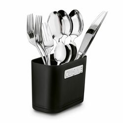 Ociekacz na sztućce Tadar Cuisine 13,5 x 7,5 x 10,8 cm czarny