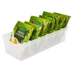 Organizer na przyprawy Primpol 30 x 13,4 x 8 cm transparentny