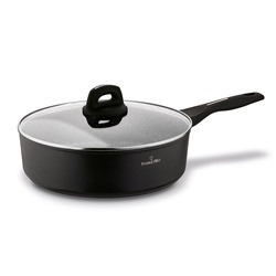 Patelnia indukcyjna głęboka non-stick z pokrywką Starke Pro Sesar 28 cm
