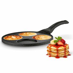 Patelnia marmurowa do pancakes i plack&oacute;w Tadar Marble 26 cm indukcja
