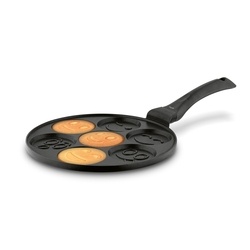 Patelnia non-stick do pancakes i plack&oacute;w Tadar Emotki 26,5 cm indukcja