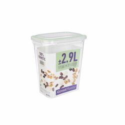 Pojemnik na żywność hermetyczny Great Plastic Alba 2,9 l mix kolorów