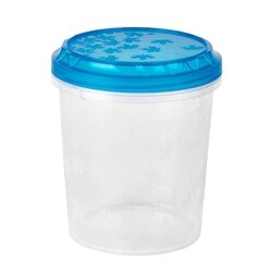 Pojemnik plastikowy na żywność Branq Rukkola 1 l zakręcany mix kolor&oacute;w