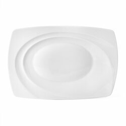 P&oacute;łmisek prostokątny porcelanowy Lubiana Celebration 32 cm