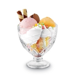 Pucharek do lod&oacute;w szklany Tadar Helado 400 ml