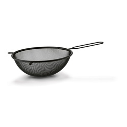 Sitko kuchenne z rączką Konighoffer Dark 20 cm czarne