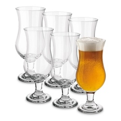 Szklanki na n&oacute;żce do deser&oacute;w i koktajli Tadar Pia 450 ml 6 sztuk