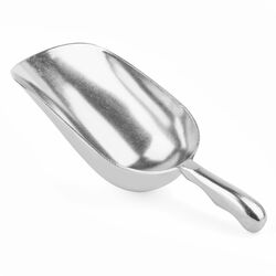 Szufelka aluminiowa do artykułów sypkich Tadar 720 ml