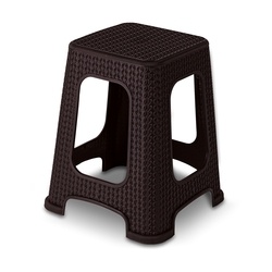 Taboret duży Miss Collection Tomi 28 x 45 cm ciemny brąz