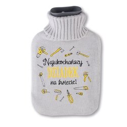 Termofor gumowy i pokrowiec Tadar Dziadek 1,5 l 33 x 18,5 cm