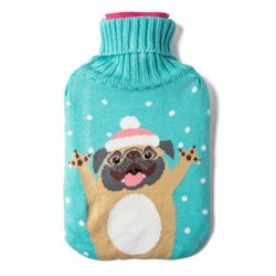 Termofor i pokrowiec Tadar Pies Mops 1,5 l 33 x 18,5 cm