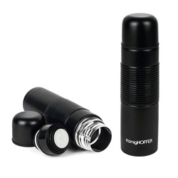 Termos nierdzewny do kawy i herbaty Konighoffer Alpha 0,5 l czarny