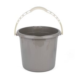 Wiadro plastikowe Planet 10 l szare