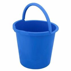 Wiadro plastikowe z wylewką Branq 10 l niebieskie