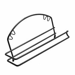 Wieszak na ręcznik papierowy Ander 27 x 9 x 15 cm czarny