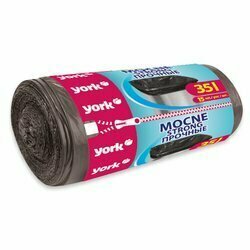Worki na śmieci bardzo mocne York 35 l / 15 sztuk