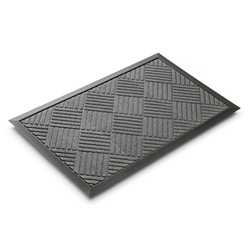 Wycieraczka pod drzwi wejściowa Tadar 45 x 75 cm szara